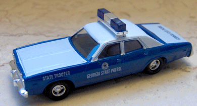 Plymouth Fury - Busch 46671 - US State Trooper Georgia