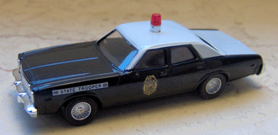 Plymouth Fury - Busch 46676 -Kansa Highway Patrol
