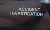 Accident Investigation